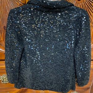 Black sequin jacket